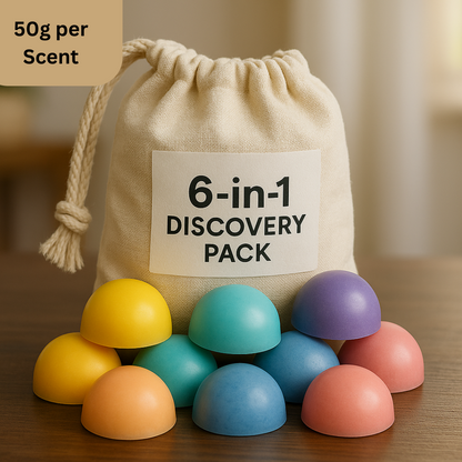 Waxys - 6 Scents in 1  - 50g each - Mini Discovery Pack